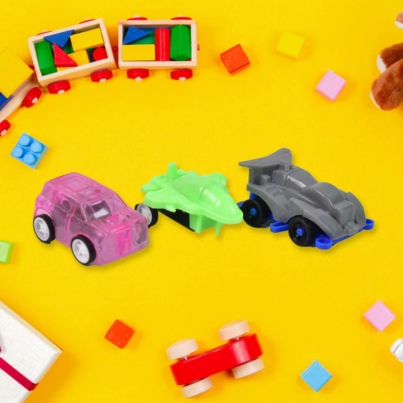Mini Pull Back Car & Aeroplane