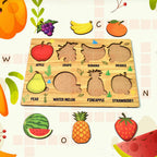 Wooden Puzzle Learning Board