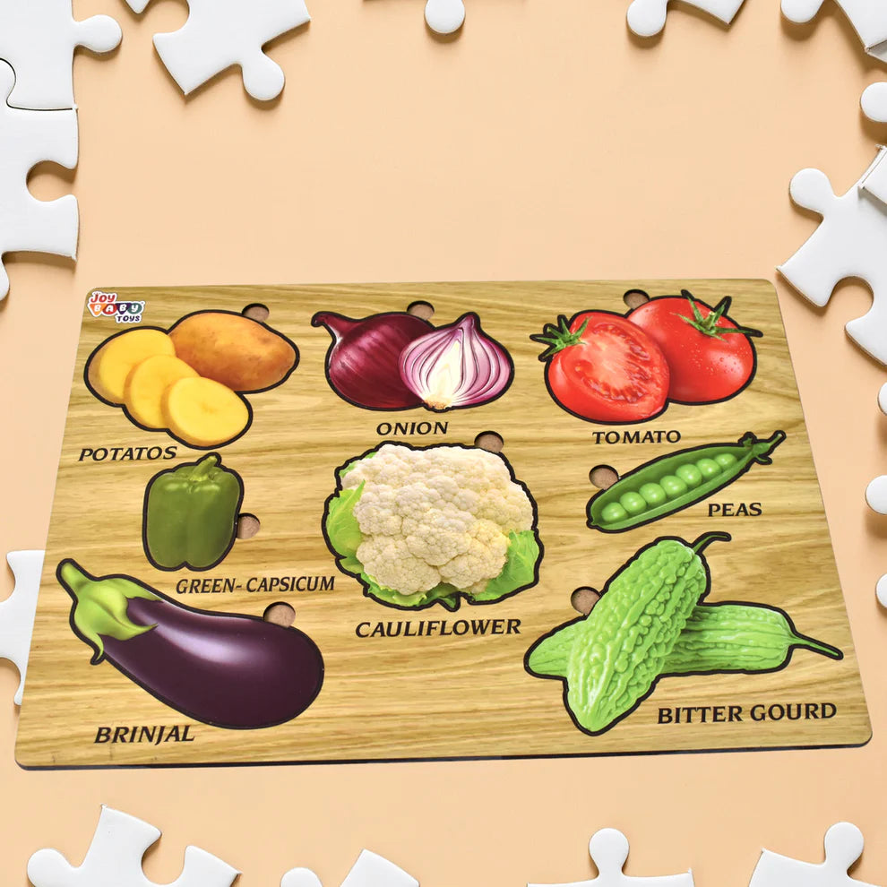 Wooden Puzzle Learning Board