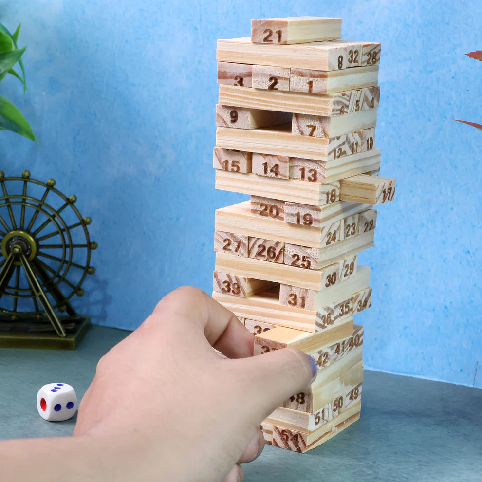 Wooden Tumbling Tower