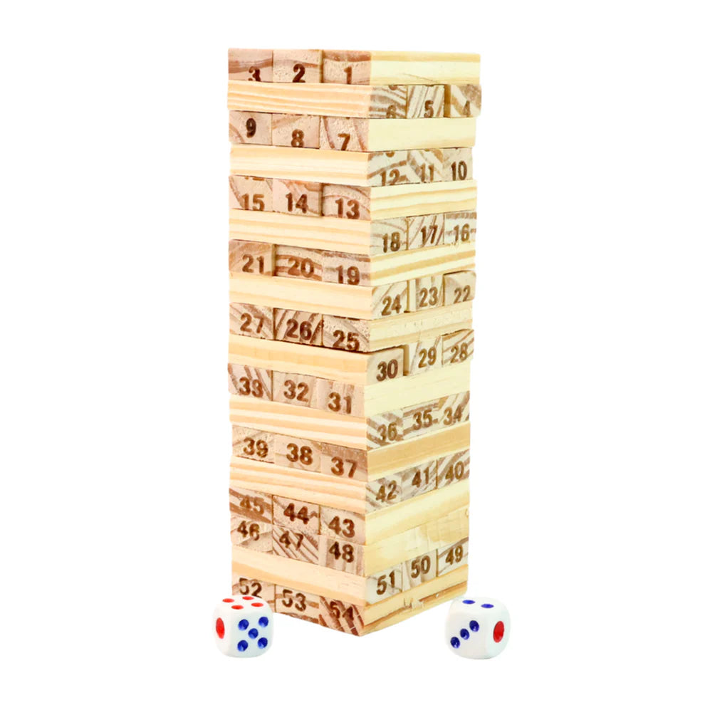 Wooden Tumbling Tower