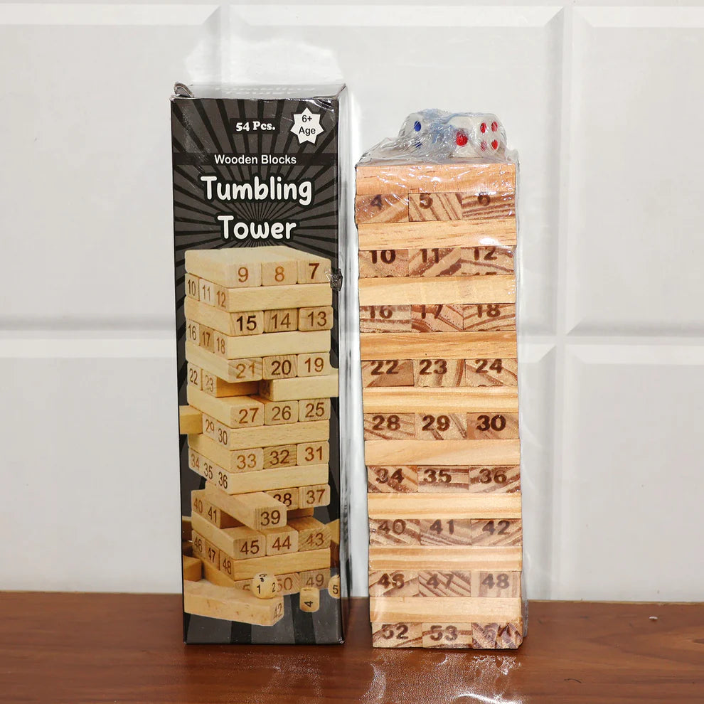 Wooden Tumbling Tower