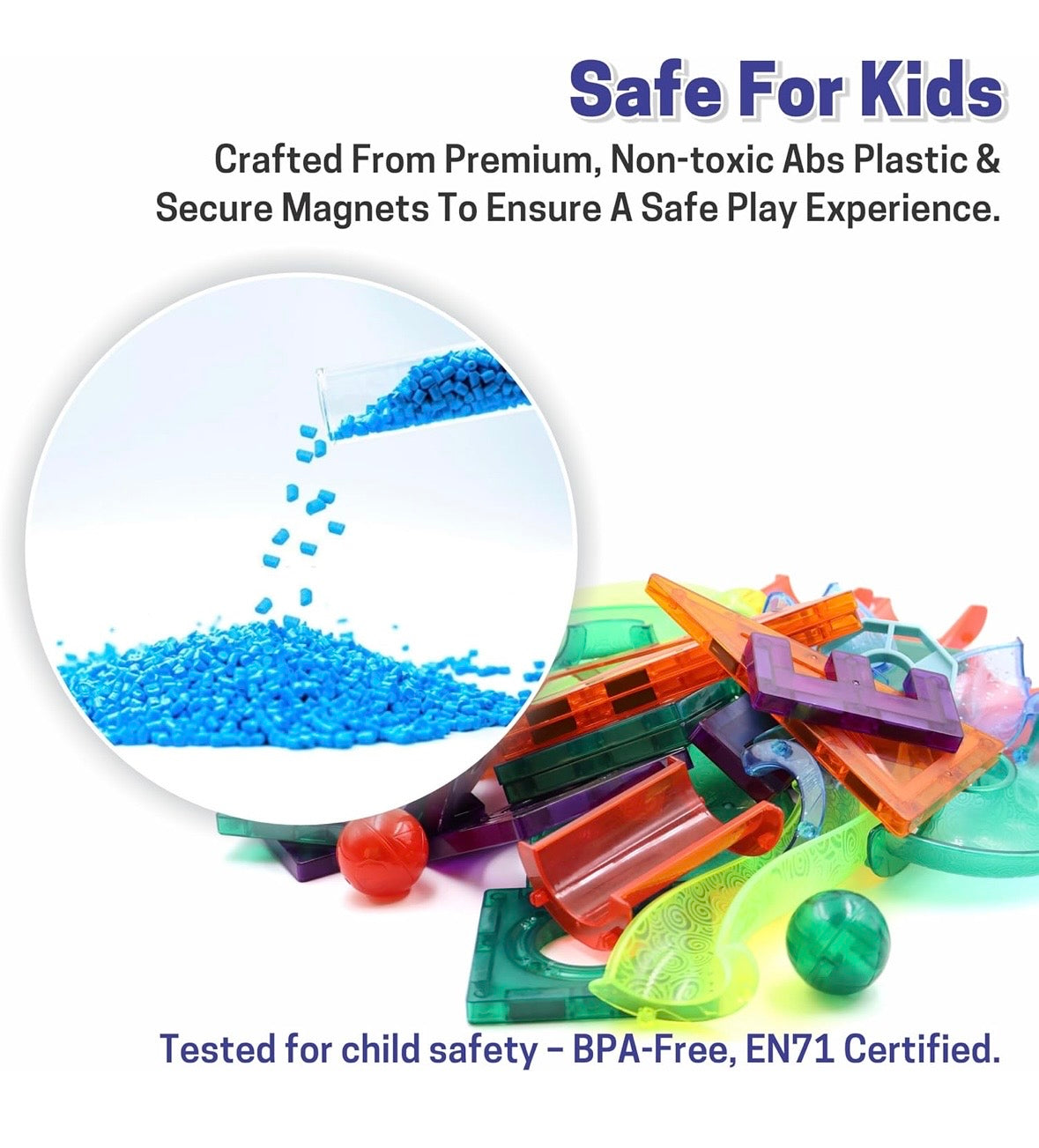 Magnetic Marble Building Set