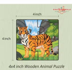 Wooden Wild Animal Puzzles