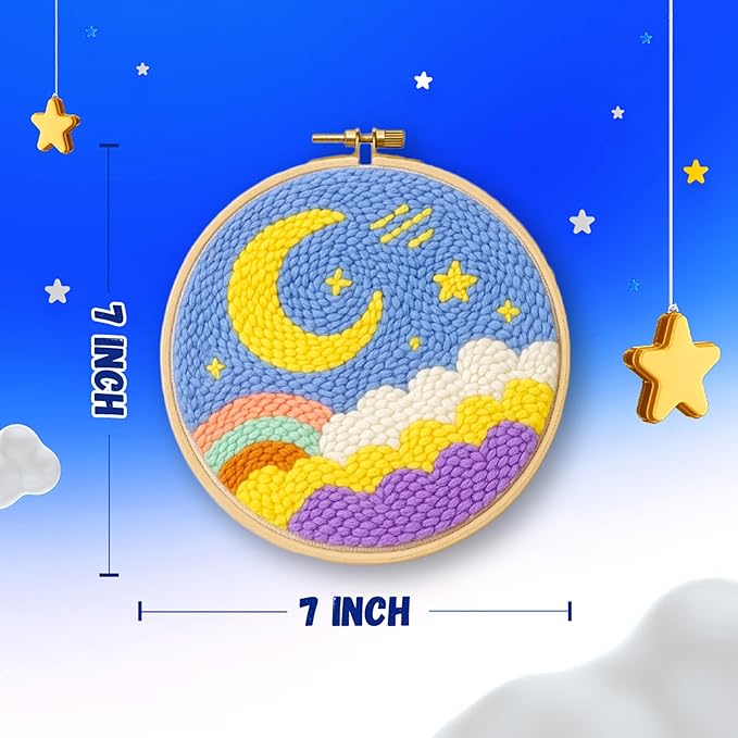 KREEDA Punch Needle Embroidery Kit