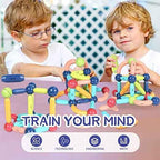 Magnetic Building Sticks and Balls Set