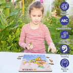 India Map Wooden Puzzle