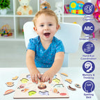 Wooden Human Body Parts Puzzle