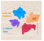 Mapology India with State Capitals